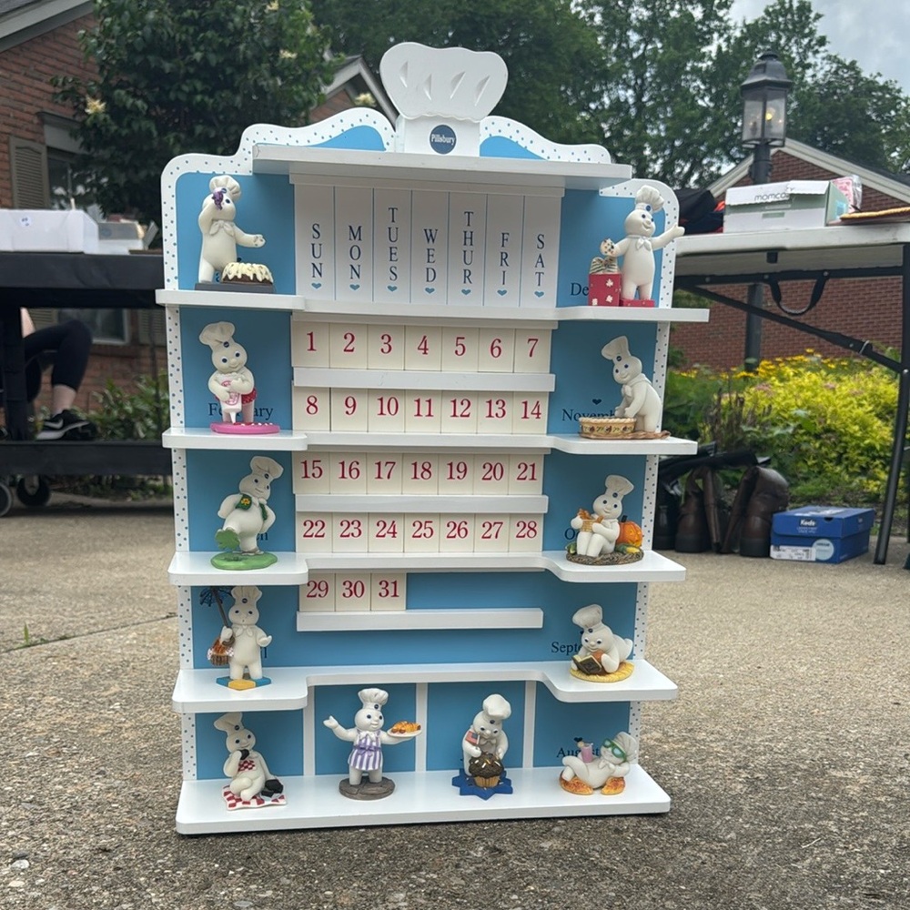 The Pillsbury Doughboy Calendar Figurines